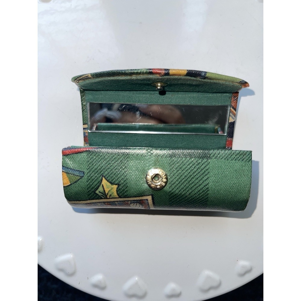 Vintage Golf Design Lipstick Case With Mirror Golf Club Rare - Picture 2 of 9